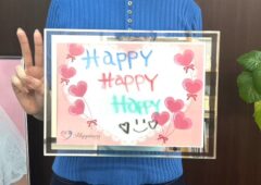 Ｈａｐｐｙ！Ｈａｐｐｙ！Ｈａｐｐｙ！ 女性会員さまが笑顔一杯でご成婚手続きにご来店されました(^O^)／