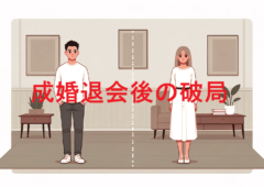 結婚相談所と”まさか”の成婚退会後の破局 ”3つの事例”から防止策を考えよう！