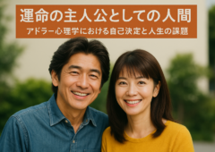 「運命の主人公としての人間：アドラー心理学における自己決定と人生の課題」