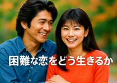 困難な恋をどう生きるか〜恋愛心理学者および社会学者の視点から〜