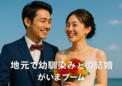 「地元で幼馴染みとの結婚がいまブーム」〜恋愛心理学者及び社会学者の視点から〜
