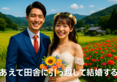 「あえて田舎に引っ越して結婚する」という選択！！