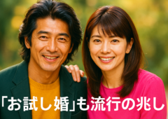 「お試し婚」も流行の兆し 〜 恋愛心理学と社会学の視点から見る現代の結婚観の変容
