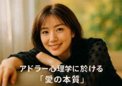 アドラー心理学に於ける「愛の本質」