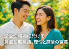 「恋愛や結婚に於ける意識と無意識、理性と感情の葛藤」~フロイトとユングの視点から〜
