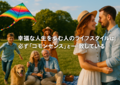 幸福な人生を歩む人のライフスタイルは、必ず「コモンセンス」と一致している