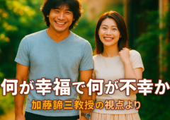「何が幸福で何が不幸か」〜加藤諦三教授の視点から〜